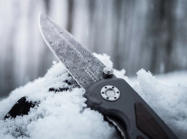 Vrhunski ročaj z lesom Ziricote