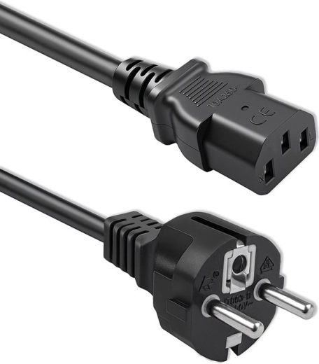 Qoltec power cable Schuko (CEE 7/7) – IEC C13, 3 m
