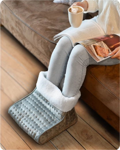 Mehek pliš in udobje za obe stopali