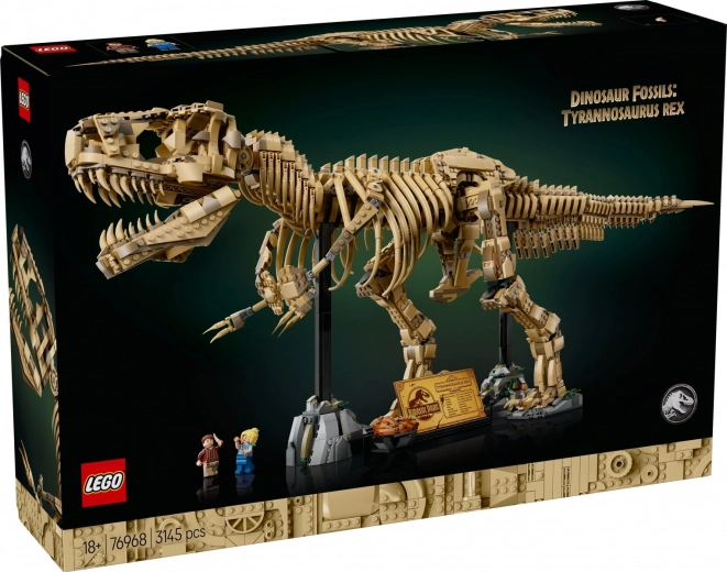 LEGO Jurassic World okostje tiranozavra – zbirateljski model za odrasle