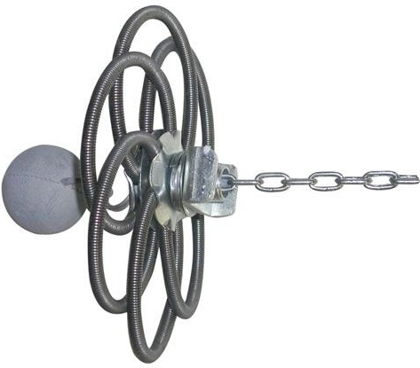 Dimniška roža z utežjo 130–230 mm, 6 vzmeti