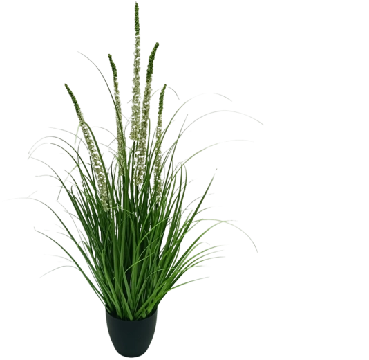 Umetna okrasna trava v loncu, 90 cm Garden Line