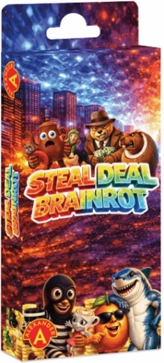 Steal Deal Brainrot družinska žepna kartaška igra