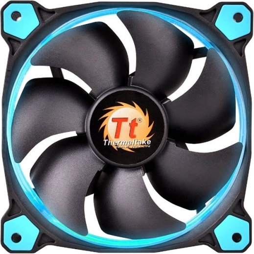 Thermaltake Riing 14 LED 140 mm modri ventilator za radiator (1400 rpm, LNC)