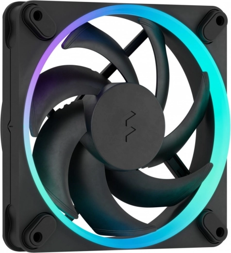Ventilator Momentum 12 RGB 120mm črn