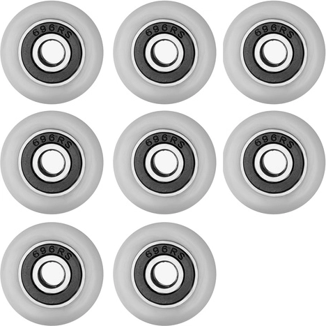 Univerzalna velikost 23 × 6 mm za večino tuš kabin