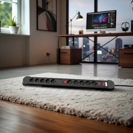 Dve skupini vtičnic z neodvisnima stikaloma