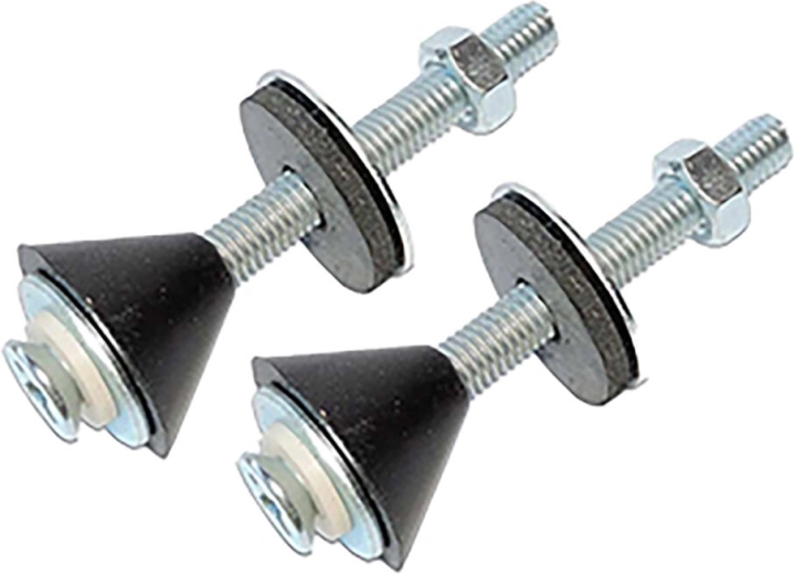 Pocinkani vijaki za pritrditev WC-ja – kompletna set (par)