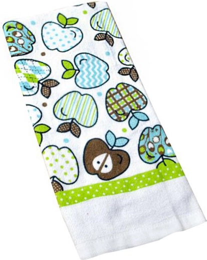 Kuhinjska krpa TORO z motivom jabolčk, 38 × 63 cm, 2 kosa