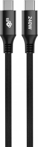 Kabel USB C - USB C 1m 240W črna