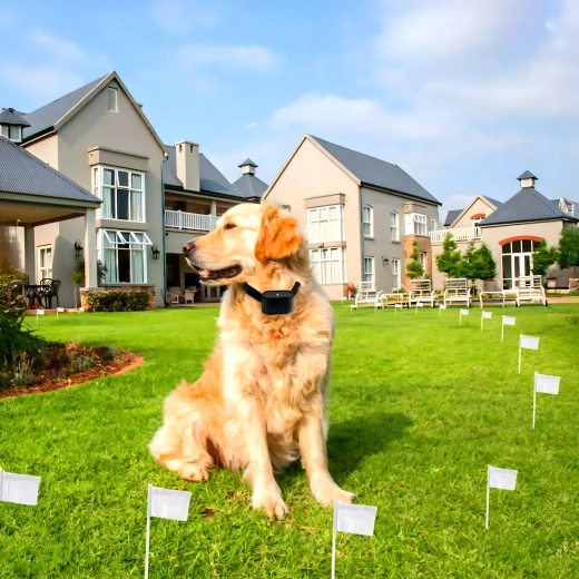 Varno območje za prosto gibanje na vrtu