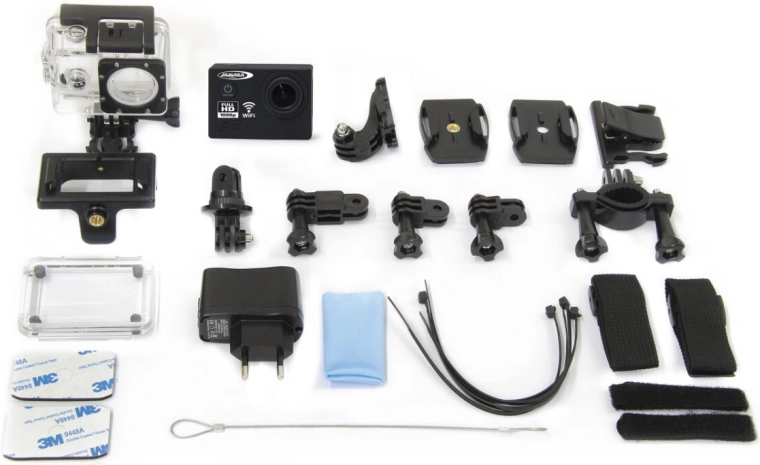 Rich accessory set for various mounting options
