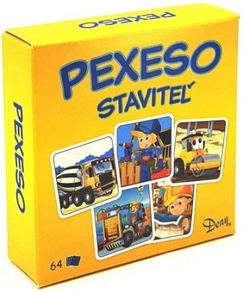 Pexeso Graditelj gradbeni stroji