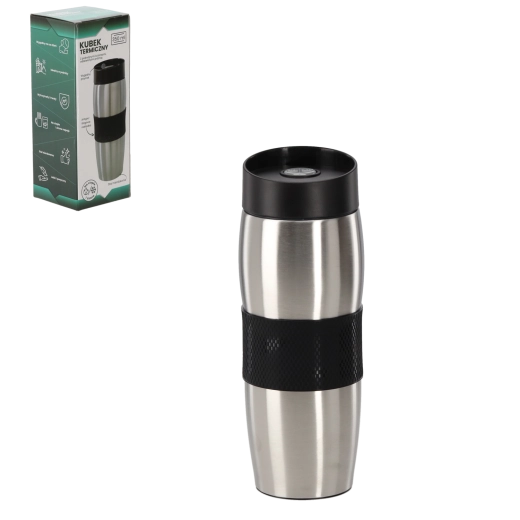Termo skodelica iz nerjavnega jekla 350 ml s protidrsnim trakom
