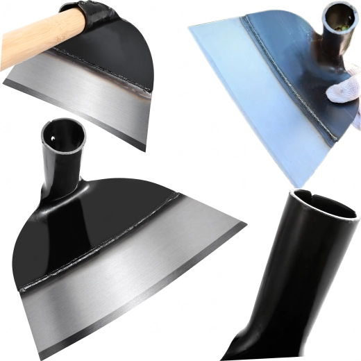 Vrtna motika s kavljem 26 cm iz kovane jeklene pločevine