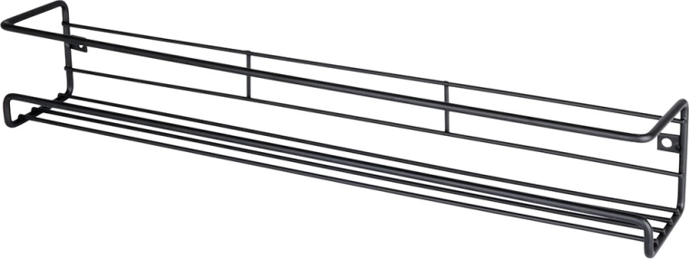 Odporna kovinska konstrukcija v črni barvi