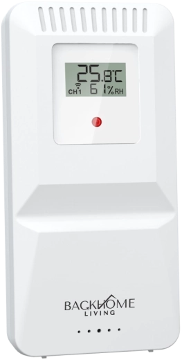 Outdoor sensor for more accurate measurement