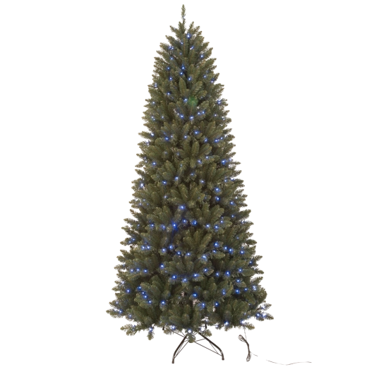 Umetno božično drevo 210 cm zeleno SMART LED multicolor - 1 kos
