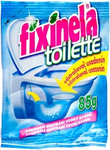 Fixinela Toilette – prašek za odstranjevanje vodnega kamna za WC, 85 g