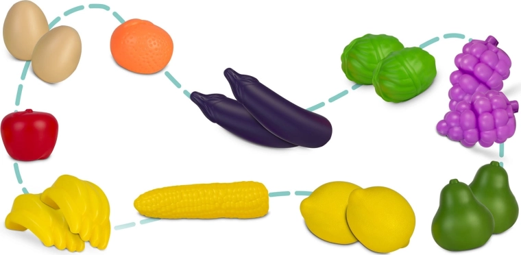 Bogat set živil in dodatkov