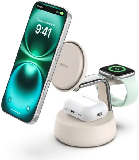 Charging three devices at once