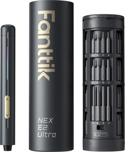 Fanttik E2 Ultra mini električni natančni izvijač s 50 nastavki S2
