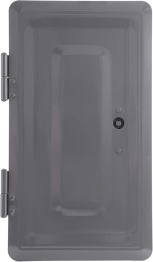 Dvojna dimniška vratca siva 160 × 320 mm