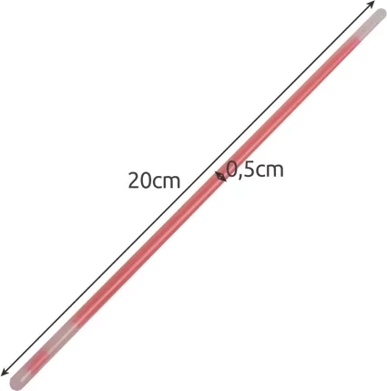 Practical size 20 × 0.5 cm