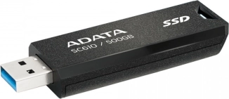 zunanji ssd adata sc610 500 gb usb 3.2 gen2 (type‑a) črn