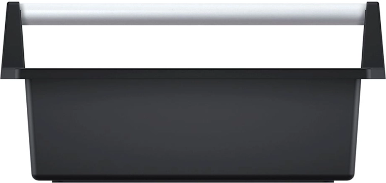 Transportni zaboj za orodje s kovinskim ročajem CARGO, 24 l, črna