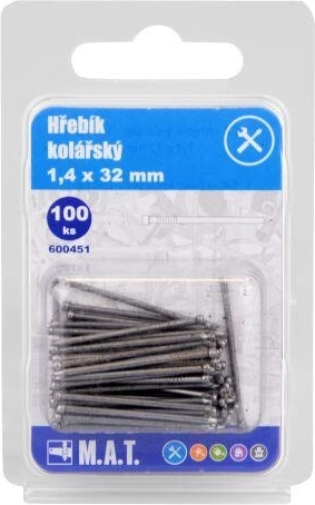 Krovski žeblji 32 × 1,4 mm, 100 kos