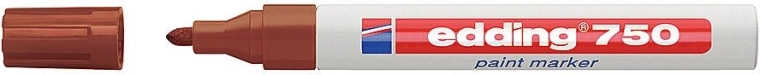 Lak marker edding 750, rjav