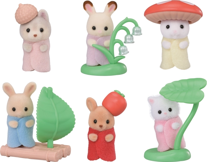 Sylvanian Families dojenčki živali v gozdnih kostumih (naključna vrečka)