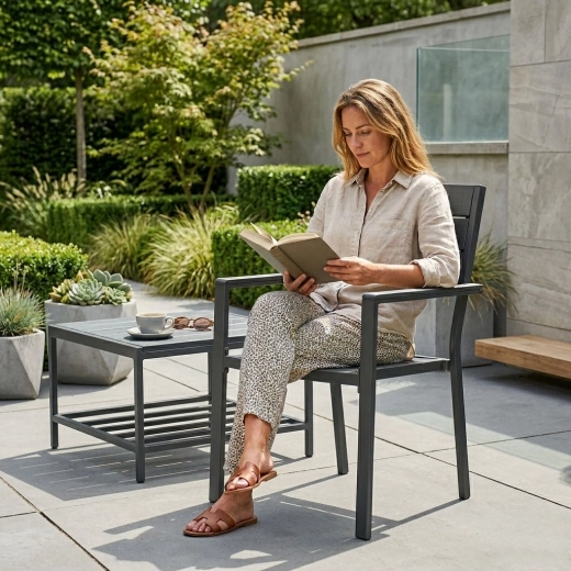 Trpežna jeklena konstrukcija s praškastim premazom