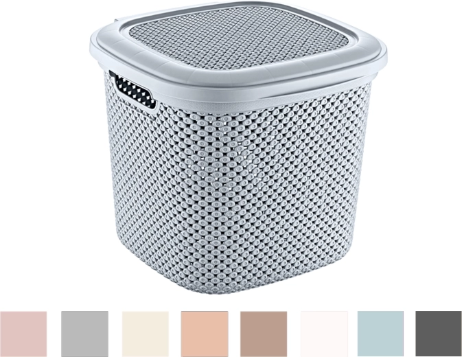 Koš Diamond s pokrovom 15 l