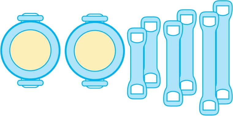 Univerzalno pritrjevanje in modularni deli