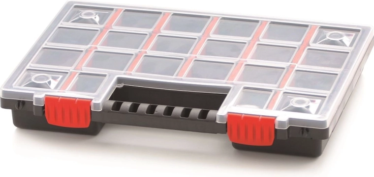 Plastični organizator NORS z 22 predelki