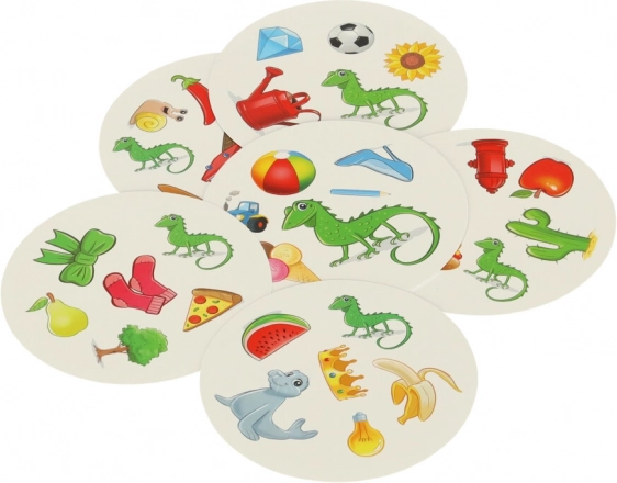 Edini skupni simbol na vsakem paru kart