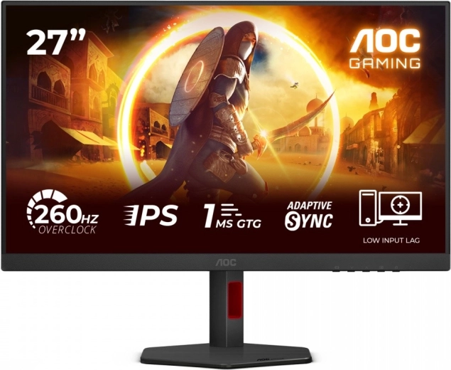 AOC 27" igralni monitor Fast IPS 240 Hz s pivotom