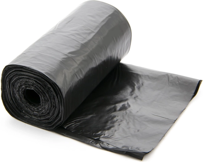Vrečke za smeti 60 l črne 55 × 67 cm (50 kos)
