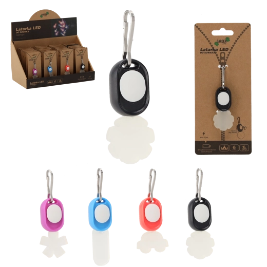 Mini LED svetilka na zadrgo – mešanica barv