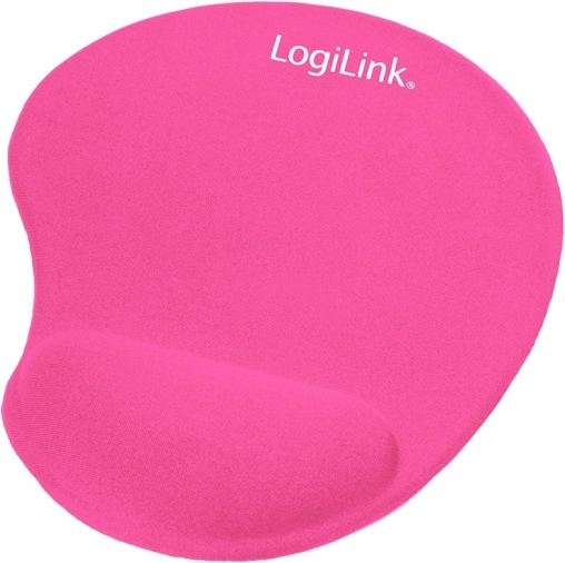 Gelin podstavek za miško LOGILINK, rožnata