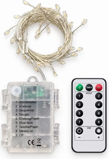 8 modes and remote control