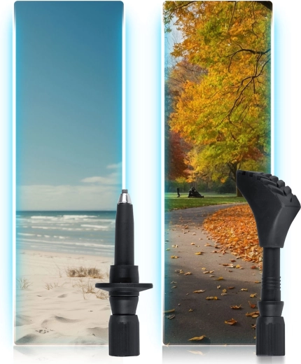 Zamenljivi nastavki in krožnički za različne podlage