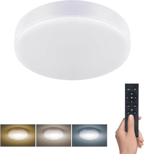 LED svetilo Solight Lecce z daljinskim upravljalnikom 36 W 30 cm belo