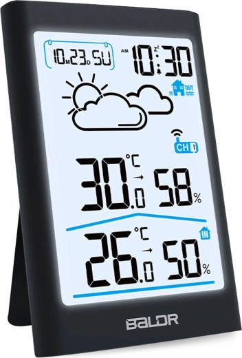 Pregleden osvetljen LCD-zaslon