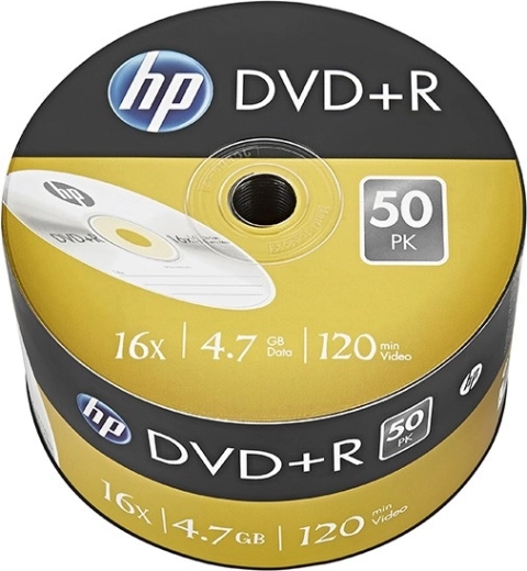 Hp dvd+r 16x 4,7 gb, pakiranje 50 kos