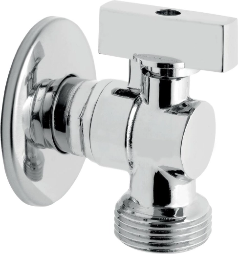 Pralni kotni ventil s povratnim ventilom 1/2" x 3/4"