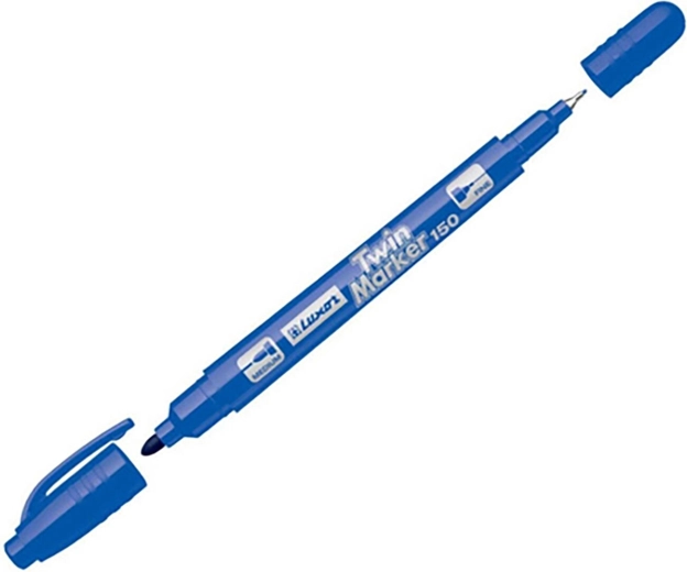 Permanentni označevalnik LUXOR 3012, moder