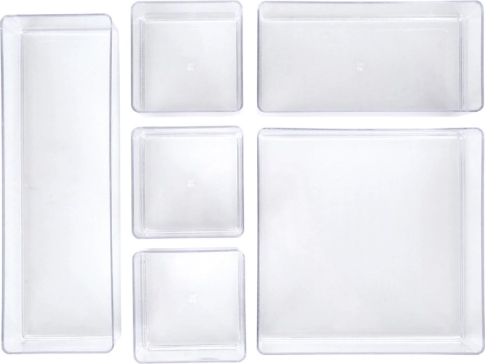 6 modularnih predalčkov za popoln pregled